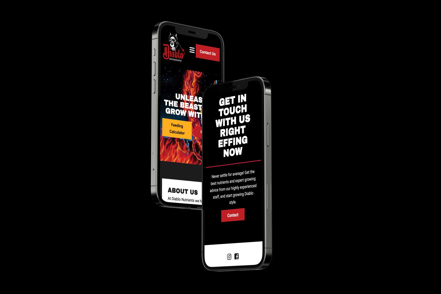 A unique website for a unique biotech company